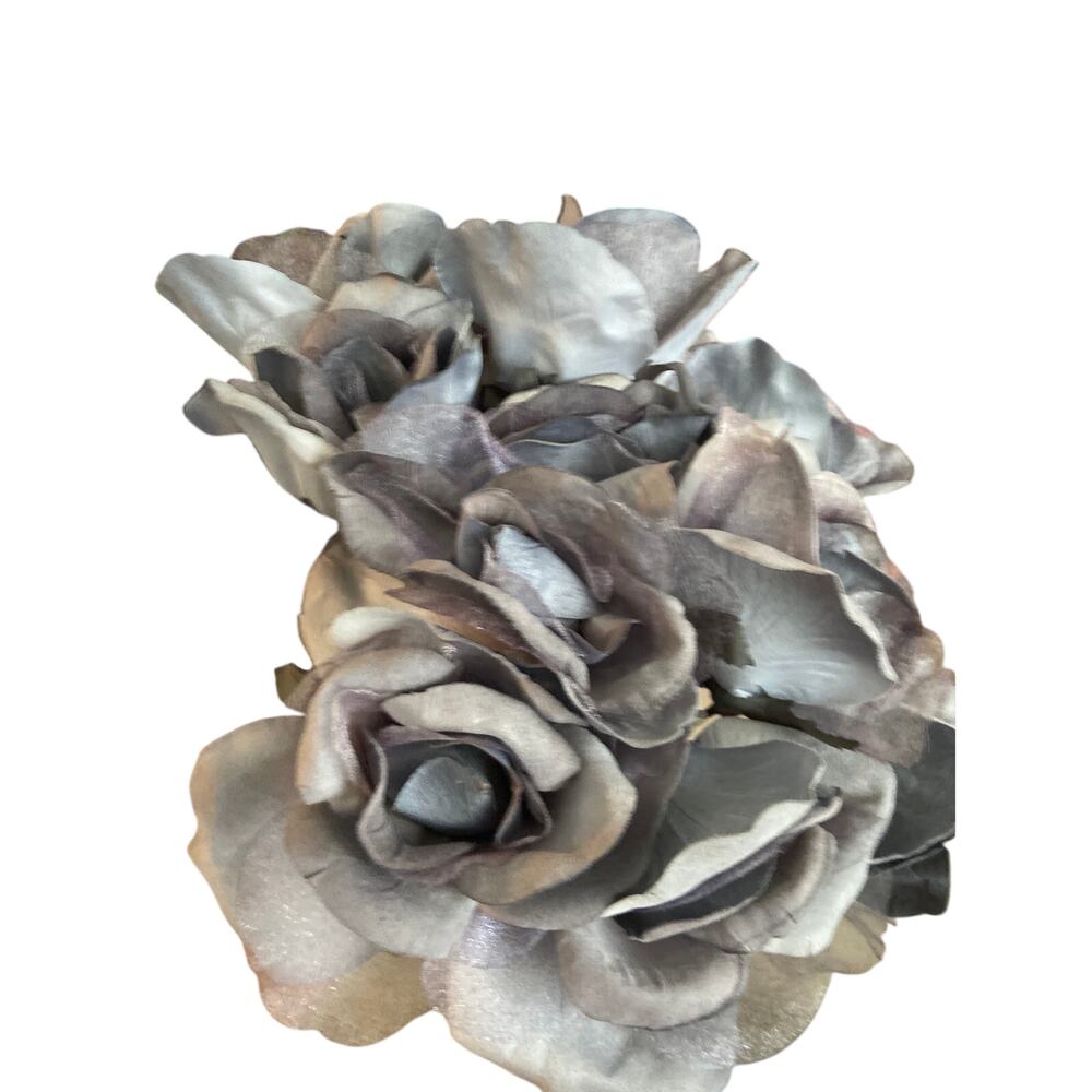 Ashland faux gray rose bouquet